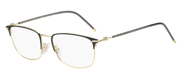 Designer Men Hugo Boss Eyeglasses: 1373 - Matte Black Gold- SpecSMART Eye Clinic (Diagonal View)